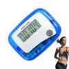Daily Target Monitor Calorie Counter Mile Counting For Walking Digital LCD Pedometer For Senior Travel Hiking Outdoor Swimming