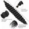 24Inch Synthetic Wig Curly Ponytail Extension Claw Clip Kinky Curly Natural Pony Hair Soft Long Heat Resistant Fiber Water Wave