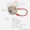 Fieldwork Women's Analog Pocket Watch with 1.5x Magnification Magnifier and Strap, Moomin Embroidered Hanging Watch, Little My, White MOM015-1