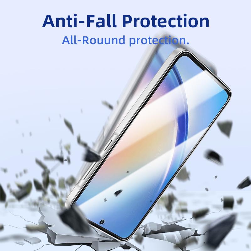 High Quality 2.5D HD Clear Bubble Free Anti-Scratch Tempered Glass Screen Protector Saver for Samsung Galaxy A35 5G