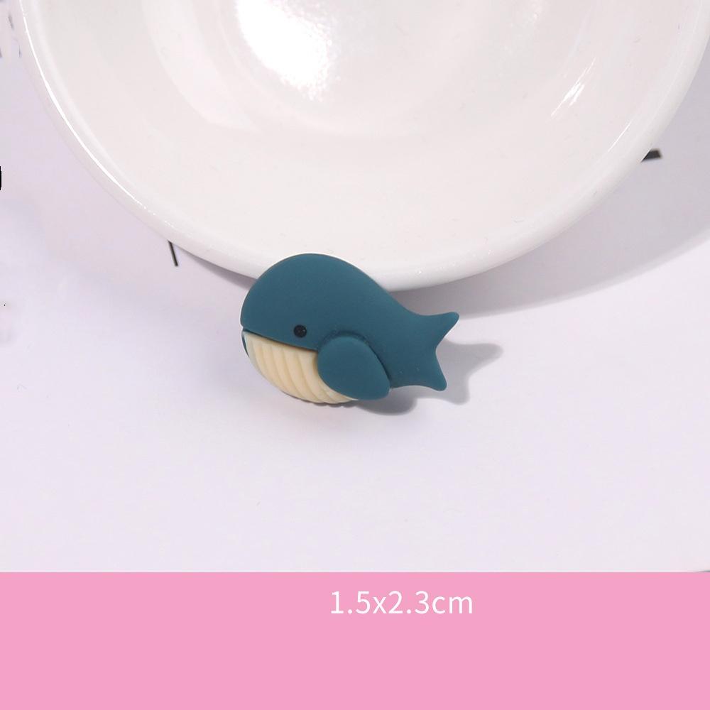 10Pcs Frosted Resin Accessories Simulate Cartoon Cream Glue Rainbow Cloud Phone Case Accessories Popular Diy Trinkets Luck Bag