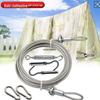 304 Stainless Steel Outdoor Clothesline for Balcony and Rooftop