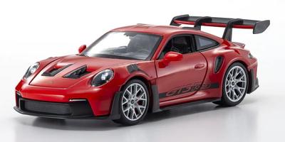 Kyosho WELLY קנה מידה פורשה 911 GTR RS אדום מוצר מוגמר WE24122R 1/24 (992)