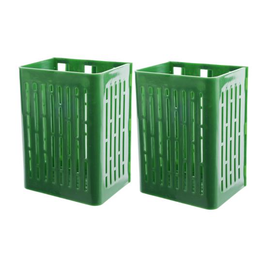 1/2/3/5/10 Stück Aquarium-Pflanzenhalter, Hängetopf für Aquarien, mit Haken, Kunststoff-Wasserpflanzenbecher für Aquascape-Dekoration