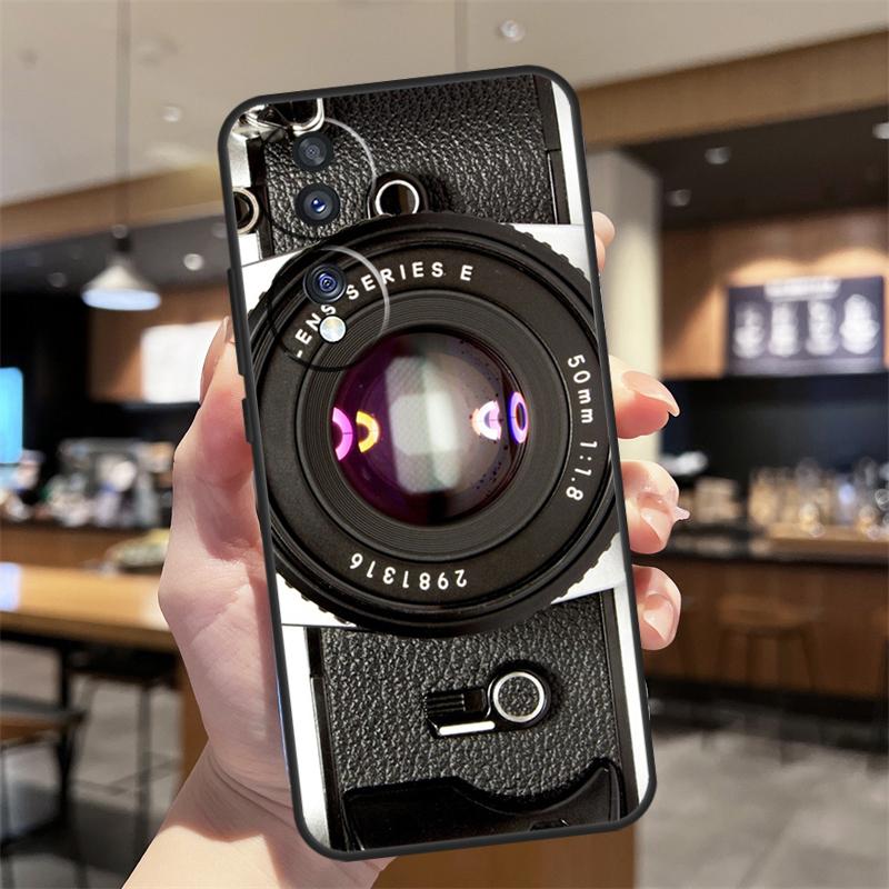 Retro Nostalgia Camera Case For Honor Magic 7 5 6 8 Lite Honor 400 200 Pro 50 70 90 X8c X9a X9b X9c X9d Win RT Cover