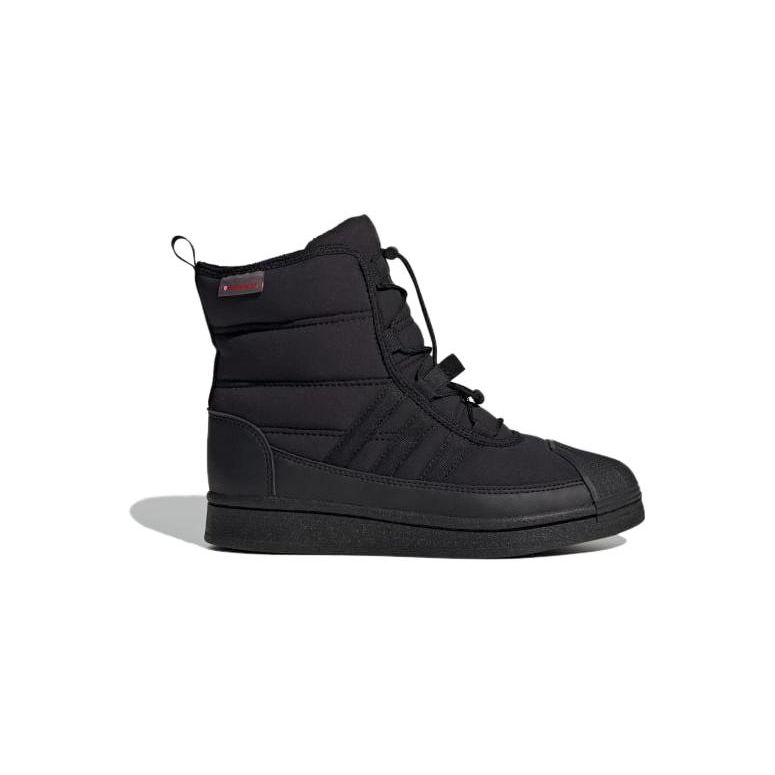 Adidas Superstar Boot J Černá Bílá Dětské Tenisky Core-Black Cloud-White ID6891