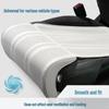 Premium Nappa Leather Car Seat Leg Rest Extension Cushion - Breathable Driver & Passenger Support