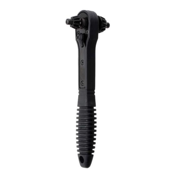 2-In-1 Drill Chuck Ratchet Wrench Two-way Quick Change Adapter Spanner Universal Double Head Chuck Key Replacement Tool