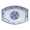 Ceramic Broccoli Plate - Blue & White Porcelain Chinese Style Dish
