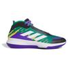Adidas Bounce Legends Round Toe Lace-Up Non-Slip Low-Top Basketball Shoes Unisex sneaker Green IF3823