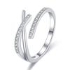 Luxury Copper Ring Exquisite For Women Wedding Engagement Jewelry 5A Zircon Rings Fashion High Quality Gift