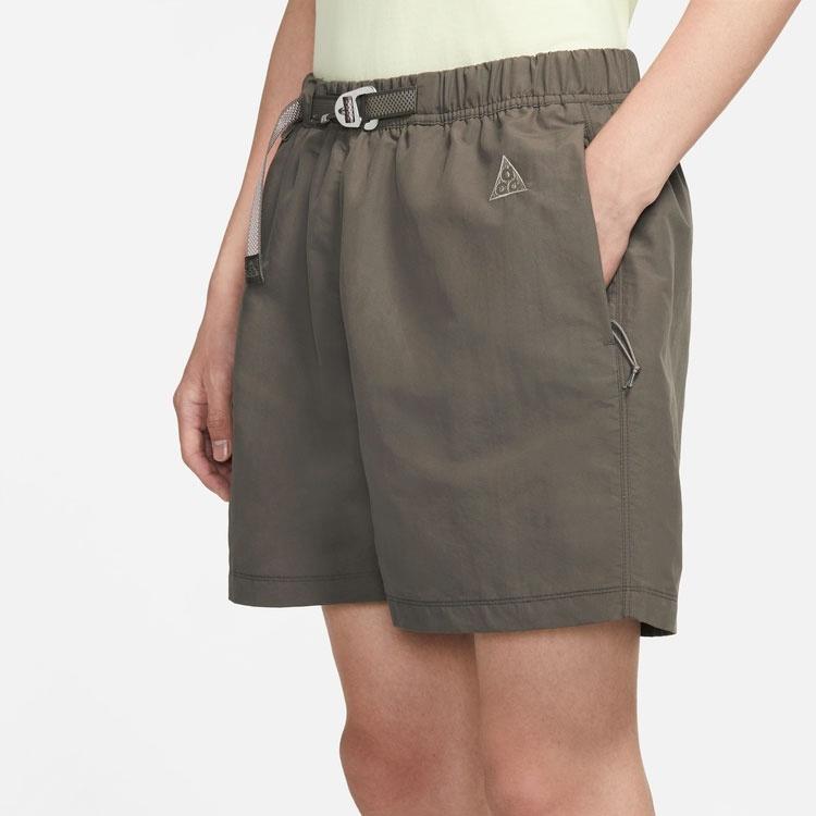 Shorts décontractés cargo pour homme Nike Série ACG Couleur unie Logo Gris Minéral CZ6705-004