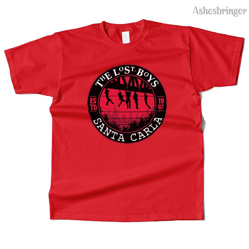 Mens Cotton The Lost Boys Graphic T Shirt Street Casual Style Tee for Men and Women