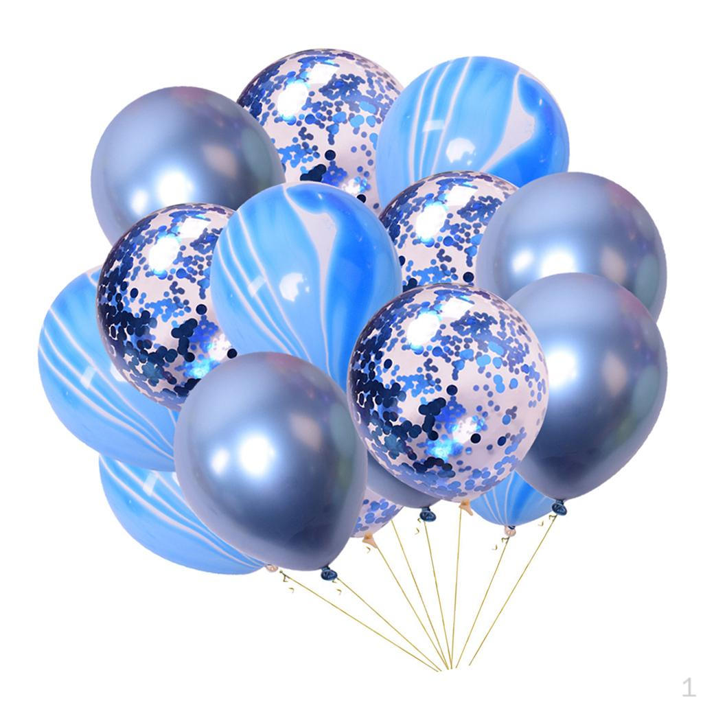 

Confetti Balloons Shiny Balloon Christmas Favor синій