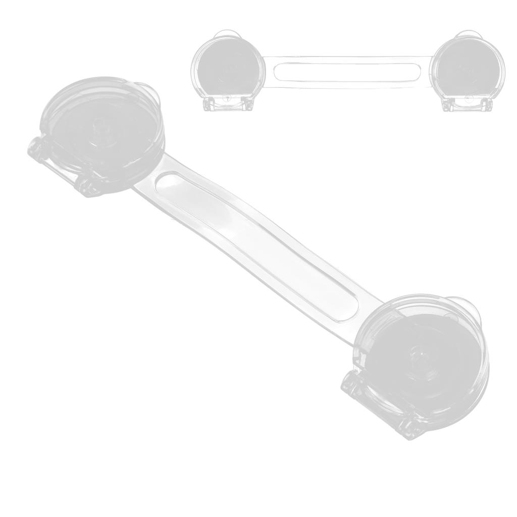 Child Safety Strap Lock Transparent Safety Cupboard Drawer Refrigerator Strap Locks