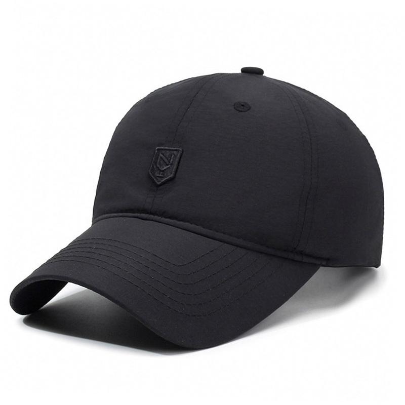 Schnelltrocknende Baseballkappe - Verstellbar, feuchtigkeitstransportierende Sonnenkappe für Outdoor-Sport & alle Jahreszeiten
