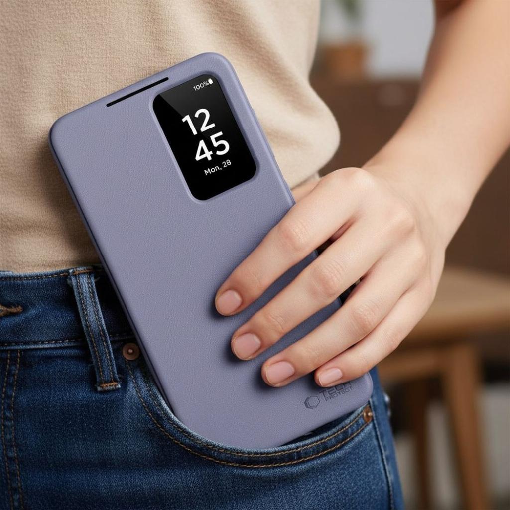 Funda Cartera Inteligente Samsung Galaxy S26 Ultra - Morado
