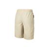 Puma Solid Color Lace-Up Straight Casual Shorts Unisex Shorts Oatmeal 539659-88