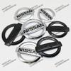 1 Stück Vorder- und Rückseiten-Logo-Plakette Aufkleber Nissan Qashqai X-Trail Kicks Navara Juke Leaf Micra Patrol Maxima Murano ulsar Altima