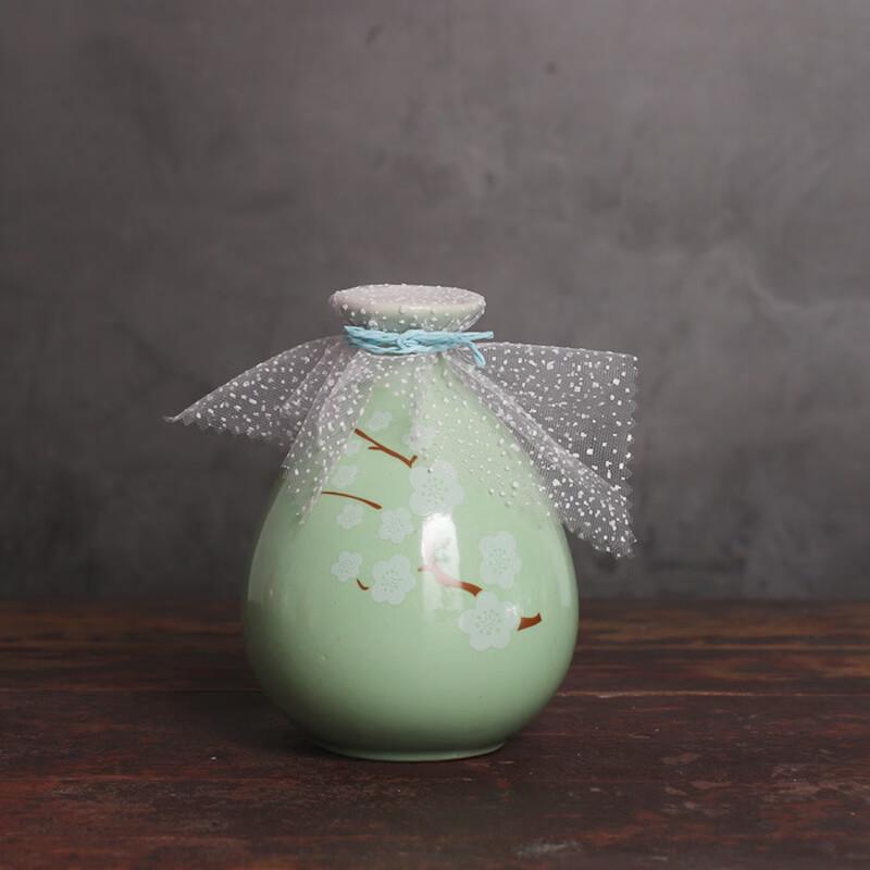 

Мини-фляжка с цветами персика