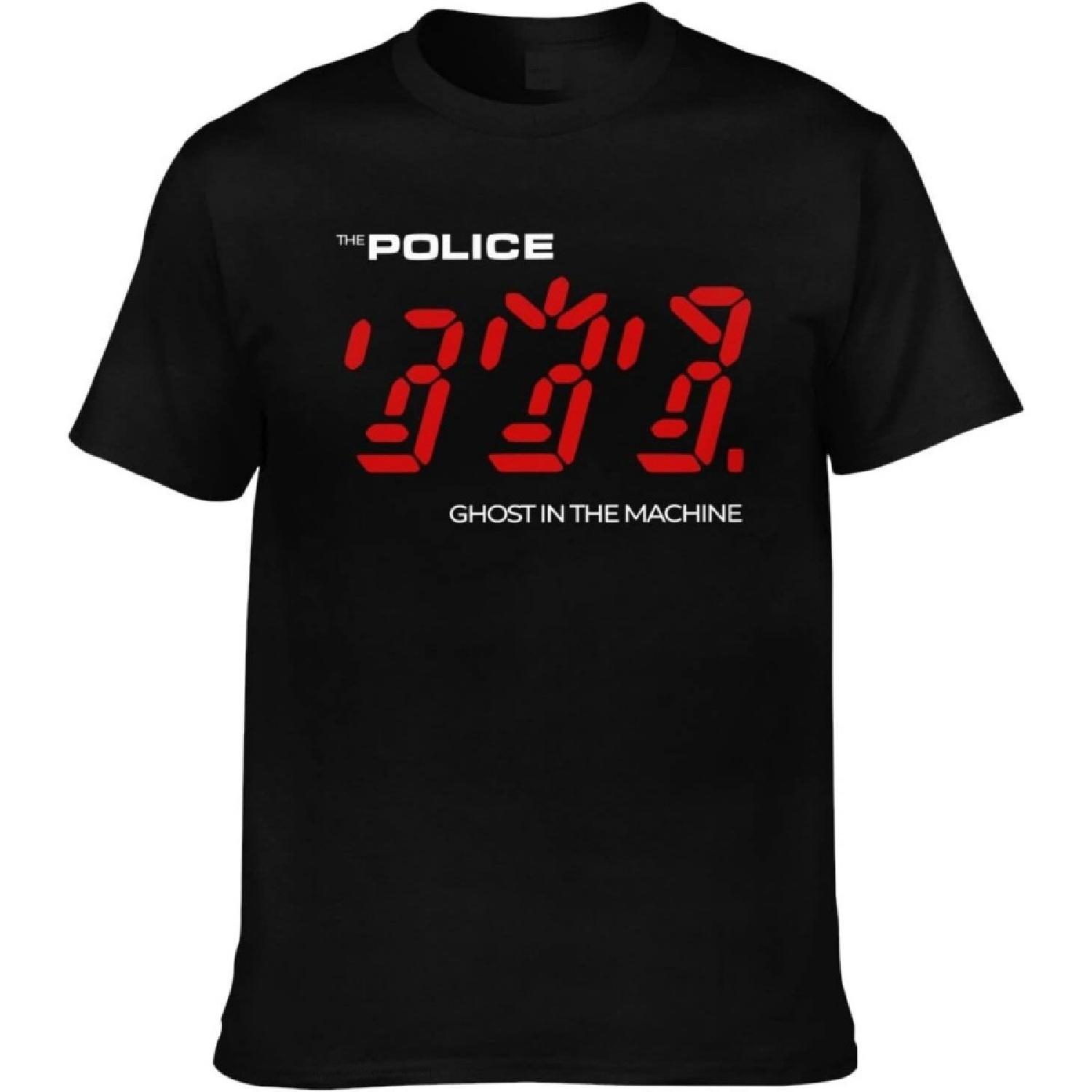 

KJDMHMTE Men S T-Shirt The Police Rock Band Short Sleeve T-Shirt for Men Fashion Lightweight Workout Shirts Loose Fit XXXXXL різнокольоровий