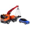 Car Truck Roadside Assistance Tow Truck with Crane Tow Truck + Car