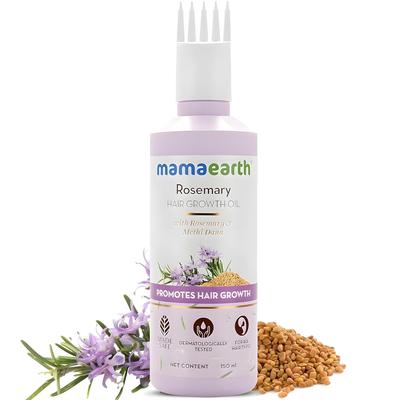 Olio di Rosmarino per la Crescita dei Capelli per Capelli più Spessi e Forti | 150ml | Controlla la Caduta dei Capelli | Rinforza le Radici | Naturale e Sicuro