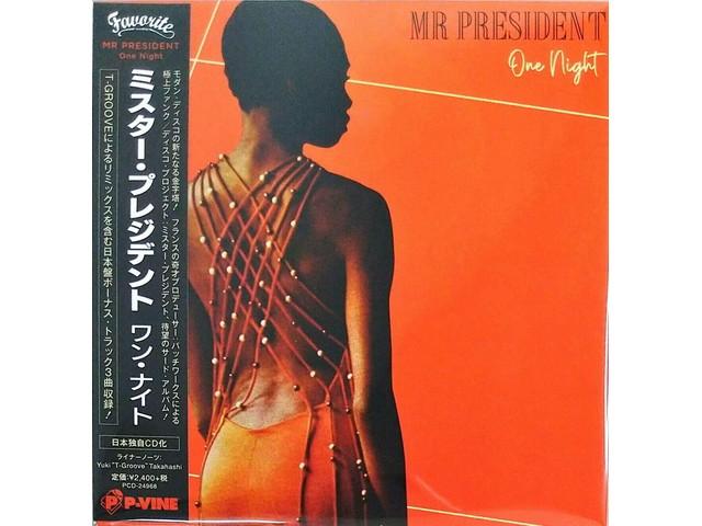 

[CD] One Night with Bonus Tracks Mr. President PCD-24968 Favorite Recordings NEW