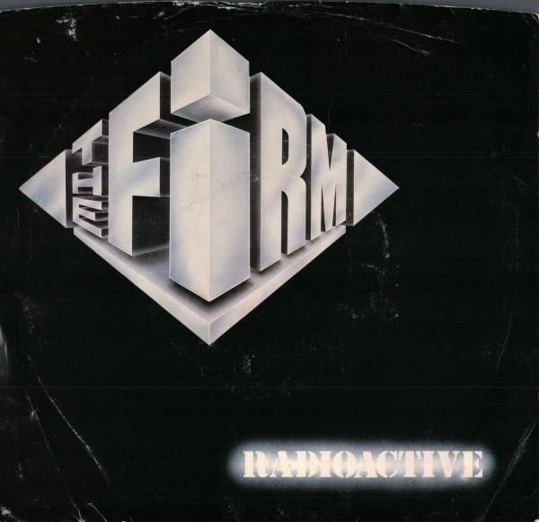 

7inch Record FIRM - Radioactive / Together 789586 ATLANTIC 1985 US Rock Used