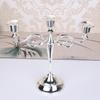 Candlestick Metal Romantic Holder 3/5-Arm Candle Dinner Nordic Style Metal Candle Holder Centerpieces For Holiday Wedding Decor