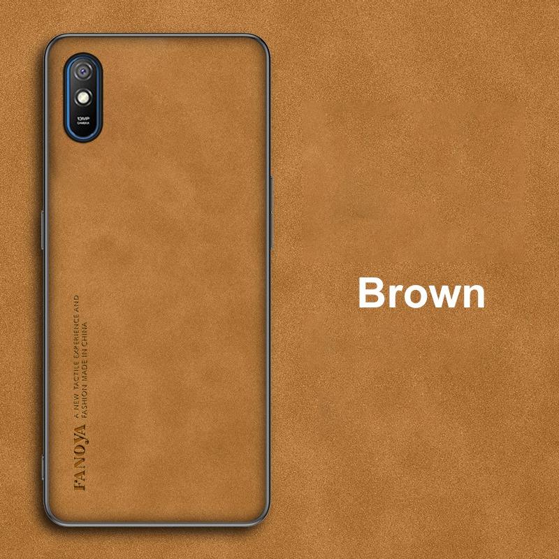 For Xiaomi Redmi 9A Case Luxury PU Leather Phone Case For Redmi 9i 9AT Back Cover Silicone Shockproof Full Protection Coque