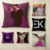 Famous Russian Rapper EEgor KKreed  Pillow Case Square DoubleSided Sofa Cushion Cover Bedroom Bedside Pillow