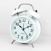Simple 4-inch Ringing Alarm Clock for Students To Use for Home Bedside Silent Sweep Second Ringing Clock Clock Function Modern and Simple