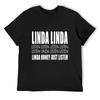 Linda Listen T-Shirt Sublime Vintage Anime Shirt Mens Vintage T Shirts
