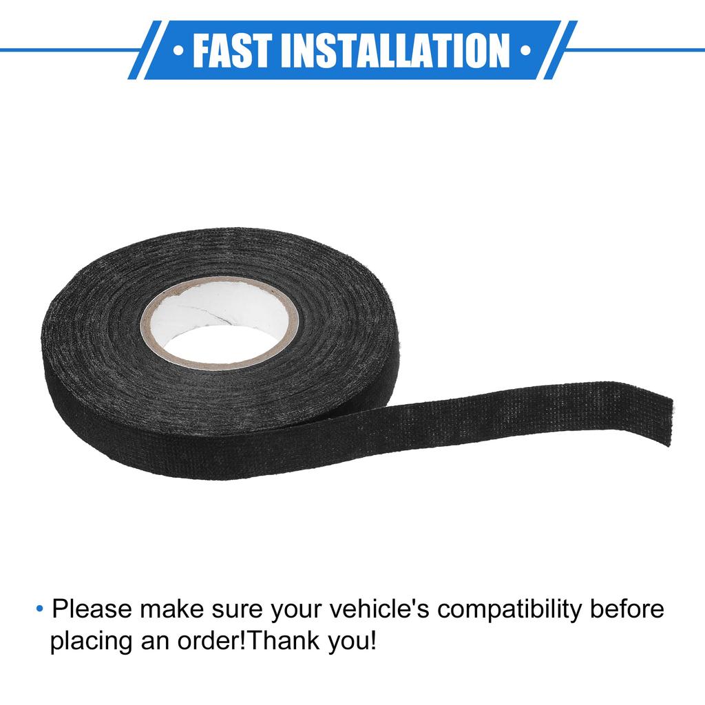 VekAuto Muffler Tape Motorcycle Muffler Heat Resistant Vantage Ekmani Exhaust Tape 2 Pcs 20m