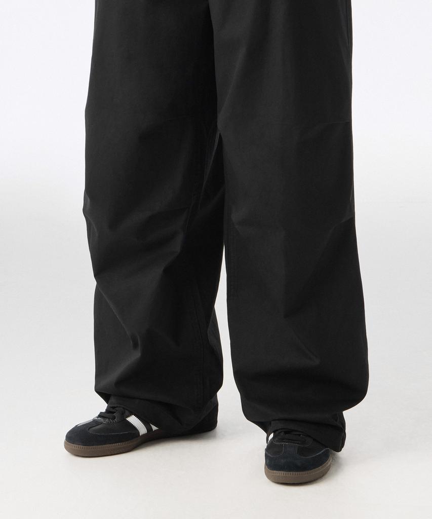 MUSINSA STANDARD WOMAN Women'S Cotton Parachute Pants [Black]