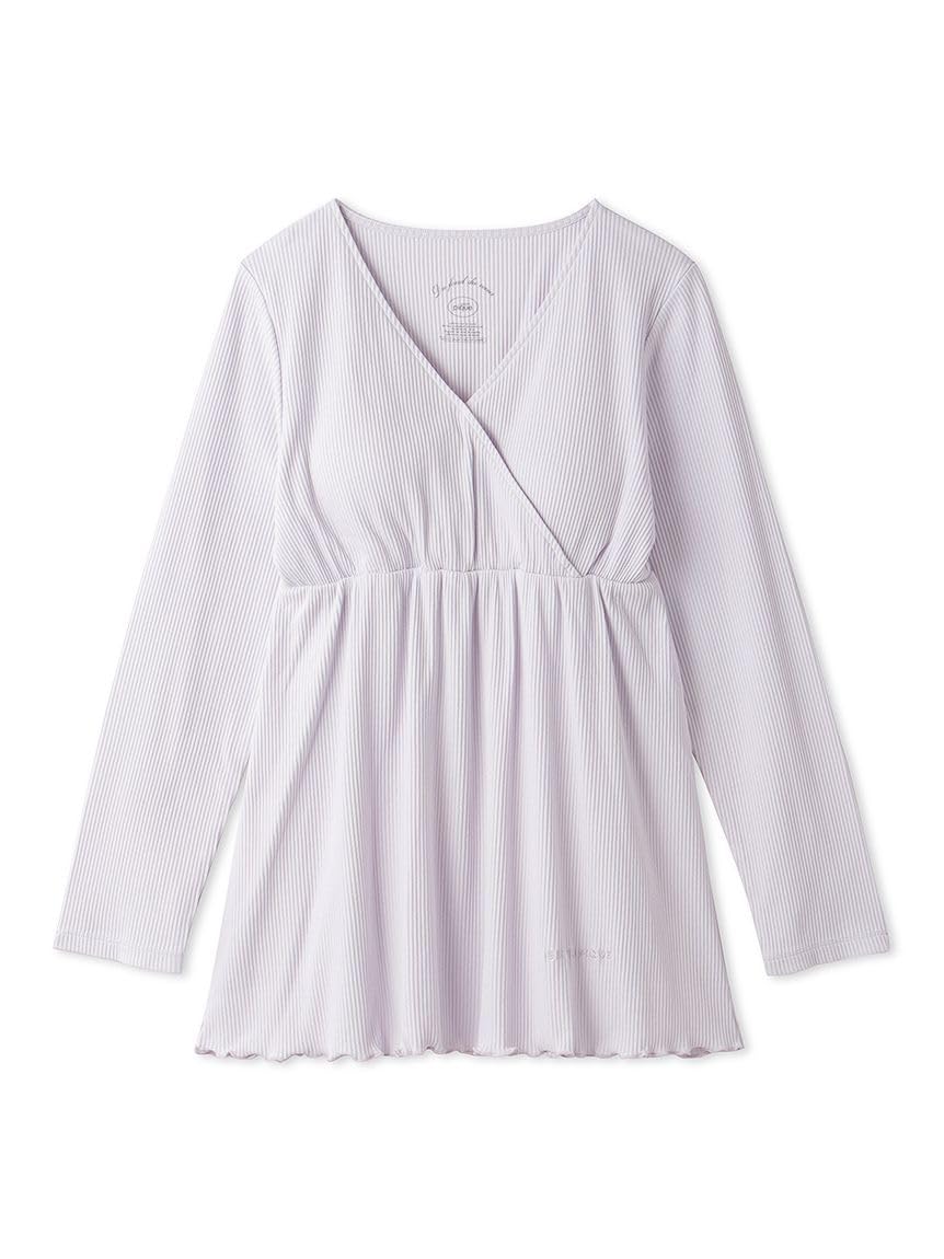 

Ребристый свитер для беременных PWCT241266 LAV [Gelato Pique] женский