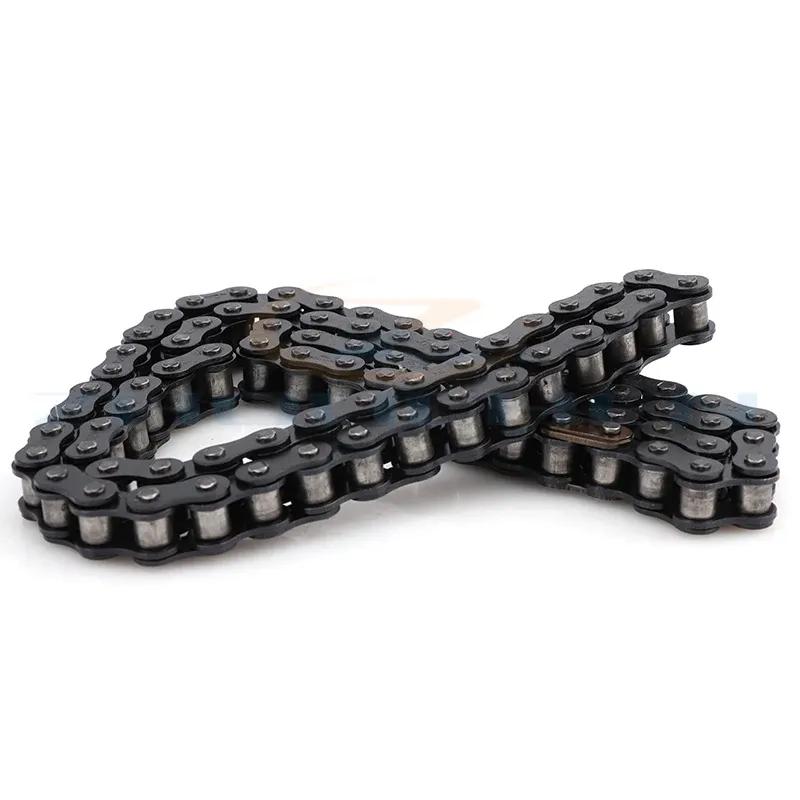 Motorcycle 428 Black Gold Chain 94/102/132/140L Links Fit For 50cc-250cc ATV Quad Pit Dirt Bike Go Kart Metal Motorcycle Parts