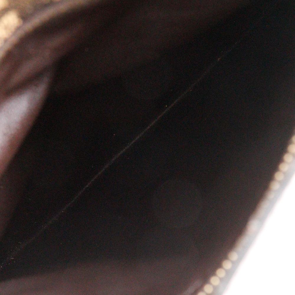 Fendi Zucca Shoulder Bag Brown Nylon Canvas Women Used