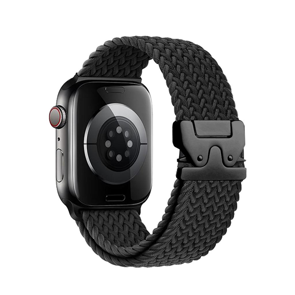 Apple Watch Parachute Buckle Nylon Braided Loop Strap