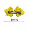 Children's Bow Hair Clip with Rhinestone Bee Design - Bestseller Girls' Headdress