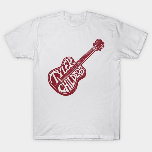 

Men Black Print T-shirt Perfect Guitar Name - Tyler Childers No-Cut Transfer Paper Print Cotton Tshirt 4XL білий
