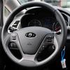 BDTINA1 3D Aluminum Car Steering Wheel Interior Sticker Emblem For KIA Sportage Ceed Sorento Cerato Optima Picanto Rio Soul Cadenza Niro