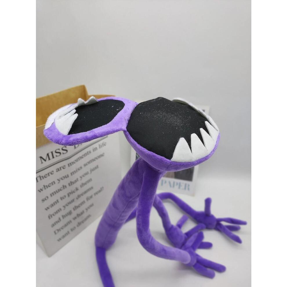Mike 80cm Rainbow Friends Plüschtier Spielcharakter Angst Lila Monster Kann geöffnet werden Plüschtier Stofftier Halloween Spielzeug Geschenke-r