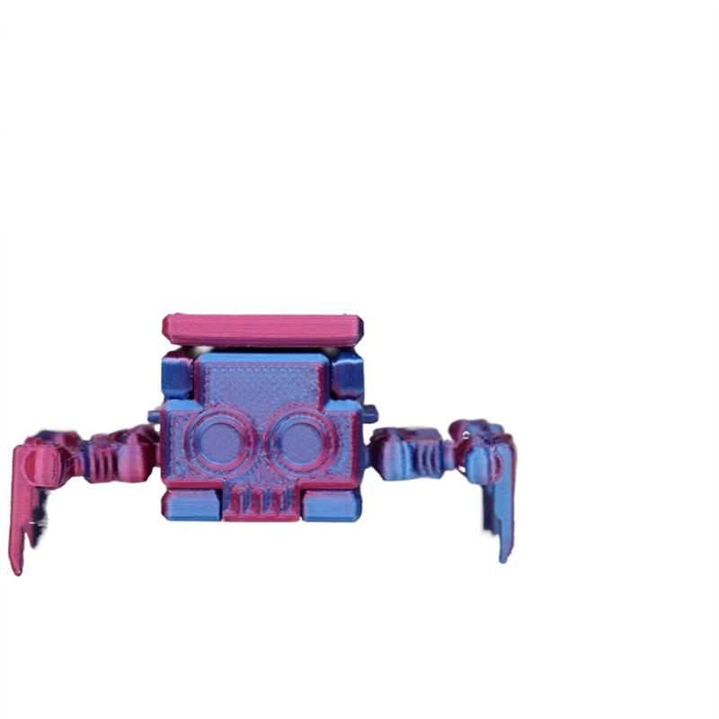 3D Printed Transforming Spider Cube Toy Creative Gadget Toy For Adult And Kids Desktop Decompression Cube Toy