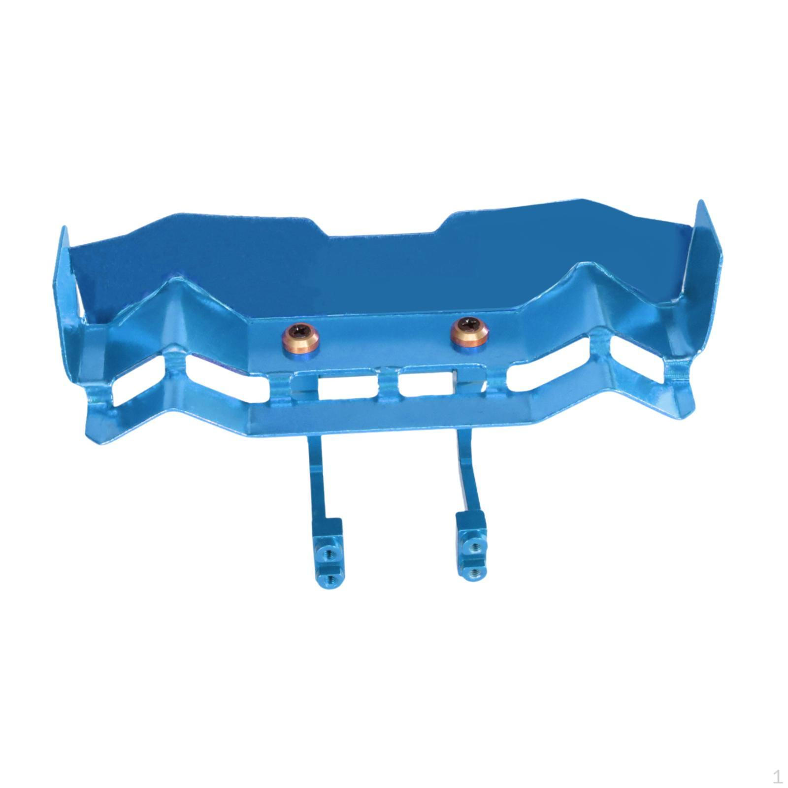 

1:14 Scale RC Car Rear Wing for 14209 14210 Aluminum Alloy Accessory чорний