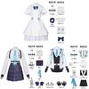 Blue Archive Cosplay Costume For Women Men With Soft Fabric For Halloween Role Play