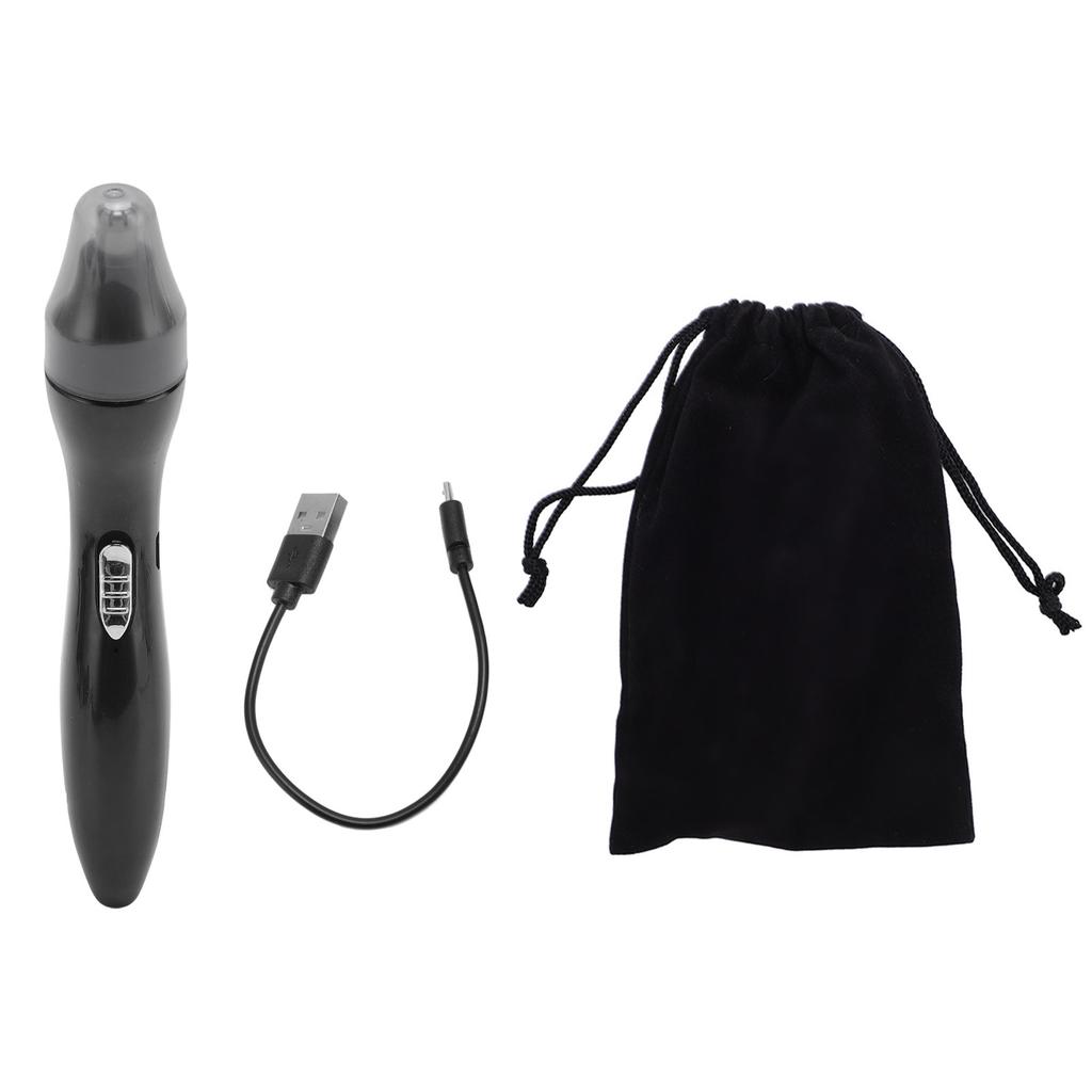Nose Hair Trimmer Rechargeable Double Blades Multifunctional Portable Electric Facial Hair Trimmer