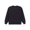 Li-Ning Jason Wu Co-Branded Sports Fashion Series Letter Print Loose Round Neck Pullover Sweatshirt Unisex Tops Black AWDRH08-2