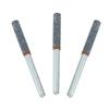 3 Stück 4 mm 5/32 Zoll Diamant Kettensägenschärfer Frässtein Feile Schärfwerkzeug für Rotationswerkzeug